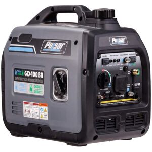 Pulsar - GD400BN 4000W Portable Dual Fuel Inverter Generator Super Quiet RV Ready CARB Compliant Parallel Capable Pulsar - GD400BN 4000W Portable Dual Fuel Inverter Generator Super Quiet RV Ready CARB Compliant Parallel Capable