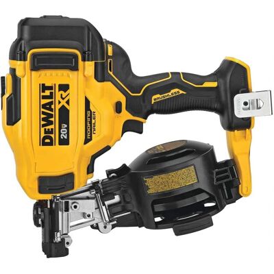 Dewalt - DCN45RNB 20V Max 15 Degree Cordless Coil Roofing Nailer Dewalt - DCN45RNB 20V Max 15 Degree Cordless Coil Roofing Nailer