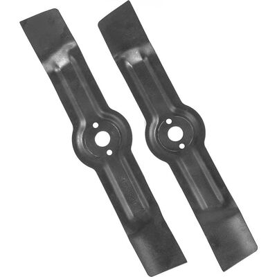 Greenworks - 25" Dual Blade Replacement Blade Set - Black Greenworks - 25" Dual Blade Replacement Blade Set - Black