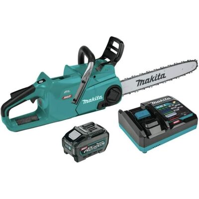Makita - 40V Max XGT 5.0Ah Brushless Lithium-Ion Battery, Cordless Chain Saw Kit Makita - 40V Max XGT 5.0Ah Brushless Lithium-Ion Battery, Cordless Chain Saw Kit