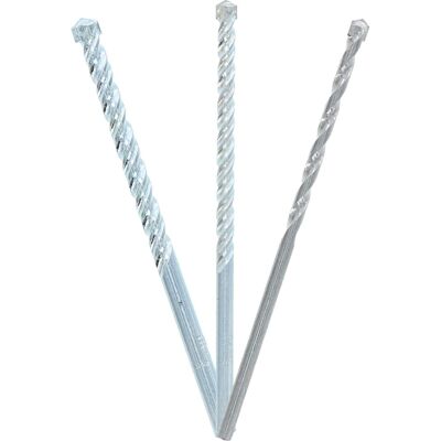 Avanti - Pro Carbide Tipped Masonry Drill Bit Set Straight Shank 3 pc Avanti - Pro Carbide Tipped Masonry Drill Bit Set Straight Shank 3 pc