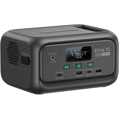 BLUETTI - 200W Continuous/600W Peak Output 128Wh Portable Power Station,Push Button Start Battery Solar Generator for Campsite BLUETTI - 200W Continuous/600W Peak Output 128Wh Portable Power Station,Push Button Start Battery Solar Generator for Campsite