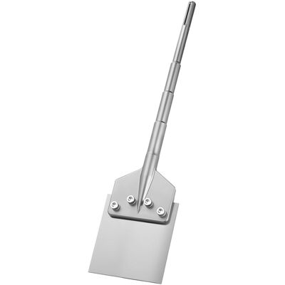 VEVOR - SDS Max Floor Scraper, 24.8" x 5.9" Chisel Bit with SDS Max Shank, Compatible with Rotary Hammers, Heat Treated 40Cr - Silver VEVOR - SDS Max Floor Scraper, 24.8" x 5.9" Chisel Bit with SDS Max Shank, Compatible with Rotary Hammers, Heat Treated 40Cr - Silver
