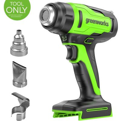 Greenworks - 24V Cordless Heat Gun - Tool Only, Battery and Charger Not Included Greenworks - 24V Cordless Heat Gun - Tool Only, Battery and Charger Not Included