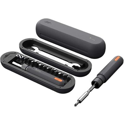 Topteng - 28-in-1 Ratchet Screwdriver Set with 50Nm Torque,3 Stage Telescoping Rod,24 Bits&Magnetic Holder for Electronic Repair Topteng - 28-in-1 Ratchet Screwdriver Set with 50Nm Torque,3 Stage Telescoping Rod,24 Bits&Magnetic Holder for Electronic Repair