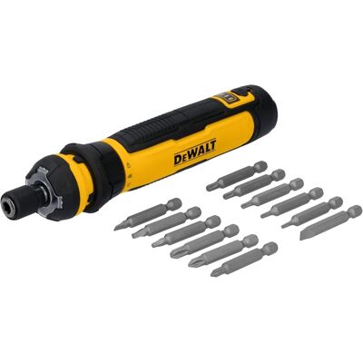 Dewalt - Cordless Screwdriver USB Rechargeable with FLEXDRIVE Control and Screwdriver Bit Set, Electric Screwdriver Cordle Dewalt - Cordless Screwdriver USB Rechargeable with FLEXDRIVE Control and Screwdriver Bit Set, Electric Screwdriver Cordle