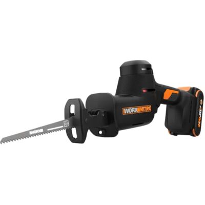 WORX - Nitro WX501L 20V Brushless Cordless Compact Reciprocating Saw - Black WORX - Nitro WX501L 20V Brushless Cordless Compact Reciprocating Saw - Black