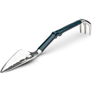Kings County Tools - Garden Shovel and Rake Combo Multi Tool 17-Inch Garden Hoe and Trowel with Comfortable Grip for Easy Planting Kings County Tools - Garden Shovel and Rake Combo Multi Tool 17-Inch Garden Hoe and Trowel with Comfortable Grip for Easy Planting