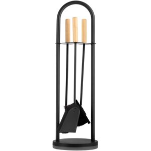 Lavish Home - 4PC Fireplace Tool Set with Poker, Brush, Shovel, and Stand Lavish Home - 4PC Fireplace Tool Set with Poker, Brush, Shovel, and Stand