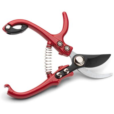 Kings County Tools - 6” Small Bypass Pruning Shears - Red Kings County Tools - 6” Small Bypass Pruning Shears - Red