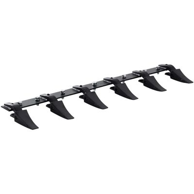 VEVOR - Bucket Tooth Bar,48'', Heavy Duty Tractor Bucket 6 Teeth Bar for Loader Tractor Skidsteer, 4560lbs Load-Bearing Capacity - Black VEVOR - Bucket Tooth Bar,48'', Heavy Duty Tractor Bucket 6 Teeth Bar for Loader Tractor Skidsteer, 4560lbs Load-Bearing Capacity - Black