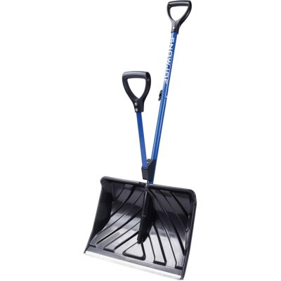 Snow Joe - Shovelution Snow Shovel with 20" Shovel Blade and Handle, SJ-SHLV20 - Blue Snow Joe - Shovelution Snow Shovel with 20" Shovel Blade and Handle, SJ-SHLV20 - Blue