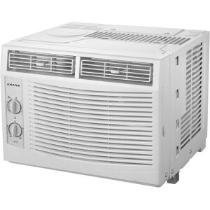 Amana - 150 Sq. Ft. 5,000 BTU Window Air Conditioner - White Amana - 150 Sq. Ft. 5,000 BTU Window Air Conditioner - White