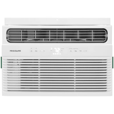 Frigidaire - 8,000 BTU 350 Sq. Ft. Smart Window Air Conditioner with Remote - White Frigidaire - 8,000 BTU 350 Sq. Ft. Smart Window Air Conditioner with Remote - White
