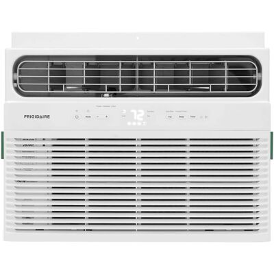 Frigidaire - 115V 14,000 BTU 700 Sq. Ft. Smart Window Air Conditioner with Remote - White Frigidaire - 115V 14,000 BTU 700 Sq. Ft. Smart Window Air Conditioner with Remote - White