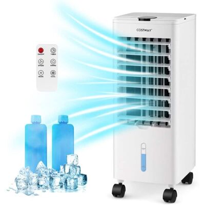 Loheer - 3-in-1 Evaporative Air Cooler Portable Swamp Cooler with Remote Windowless Room Cooler for Home Office Loheer - 3-in-1 Evaporative Air Cooler Portable Swamp Cooler with Remote Windowless Room Cooler for Home Office