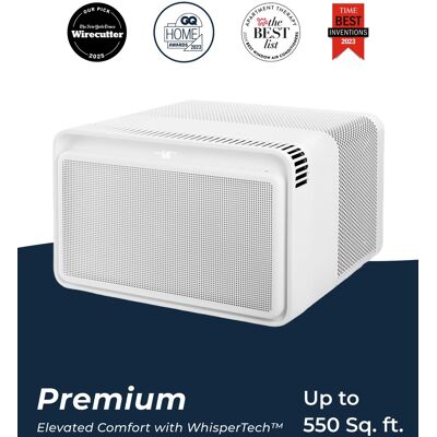 Windmill - WhisperTech 12,000 BTU Smart Window Air Conditioner with Inverter Technology - White Windmill - WhisperTech 12,000 BTU Smart Window Air Conditioner with Inverter Technology - White