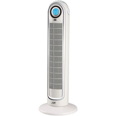 SPT - Tower Fan with Ionizer - White SPT - Tower Fan with Ionizer - White