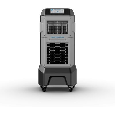 Portacool - Apex 500 Wi-Fi Enabled Portable Evaporative Cooler - Black, Textured Portacool - Apex 500 Wi-Fi Enabled Portable Evaporative Cooler - Black, Textured