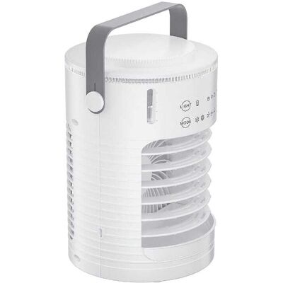 Loheer - Portable Air Conditioner Evaporative Air Cooler Mini Desk AC Fan for Bedroom Office Room Loheer - Portable Air Conditioner Evaporative Air Cooler Mini Desk AC Fan for Bedroom Office Room