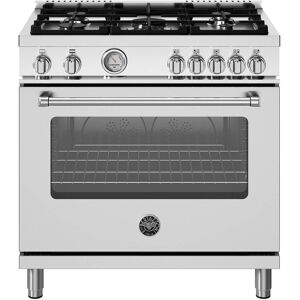 Bertazzoni - 36" Master Series range - Gas oven - 5 aluminum burners - LP version - Stainless Steel Bertazzoni - 36" Master Series range - Gas oven - 5 aluminum burners - LP version - Stainless Steel