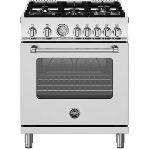 Bertazzoni - 30" Master Series range - Gas oven - 5 aluminum burners - Stainless Steel Bertazzoni - 30" Master Series range - Gas oven - 5 aluminum burners - Stainless Steel
