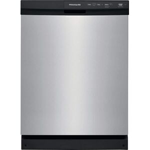 Frigidaire - 24" Front Control Built-In Dishwasher with 3-Cycles, 55 dBA - Stainless Steel Frigidaire - 24" Front Control Built-In Dishwasher with 3-Cycles, 55 dBA - Stainless Steel