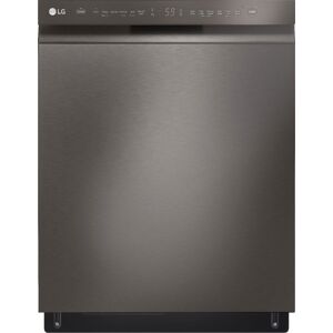 LG - 24" Front Control Built-In Stainless Steel Tub Dishwasher with 3rd Rack, QuadWash, and 48dba - Black Stainless Steel LG - 24" Front Control Built-In Stainless Steel Tub Dishwasher with 3rd Rack, QuadWash, and 48dba - Black Stainless Steel