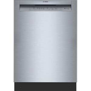 Bosch - 300 Series 24" Front Control Smart Built-In Stainless Steel Tub Dishwasher with 3rd Rack and PrecisionWash, 48 dBA - Stainless Steel Bosch - 300 Series 24" Front Control Smart Built-In Stainless Steel Tub Dishwasher with 3rd Rack and PrecisionWash, 48 dBA - Stainless Steel