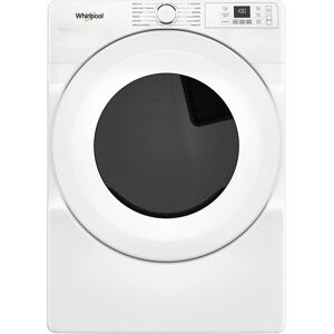 Whirlpool - 7.4 Cu. Ft. Stackable Electric Dryer with Quick Dry - White Whirlpool - 7.4 Cu. Ft. Stackable Electric Dryer with Quick Dry - White