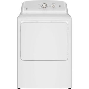 GE - 7.2 Cu. Ft. Electric Dryer with Long Venting up to 120 Ft - White with Silver Matte GE - 7.2 Cu. Ft. Electric Dryer with Long Venting up to 120 Ft - White with Silver Matte