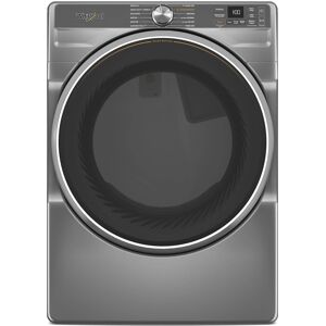 Whirlpool - 7.4 Cu. Ft. Smart Front Load ENERGY STAR Gas Dryer with Steam Capabilities - Silver Whirlpool - 7.4 Cu. Ft. Smart Front Load ENERGY STAR Gas Dryer with Steam Capabilities - Silver