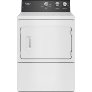Maytag - 7.4 Cu. Ft. Electric Dryer Commercial Grade with IntelliDry Sensor - White Maytag - 7.4 Cu. Ft. Electric Dryer Commercial Grade with IntelliDry Sensor - White