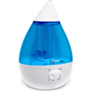 CRANE - 1 Gal. Ultrasonic Cool Mist Humidifier - Blue/White CRANE - 1 Gal. Ultrasonic Cool Mist Humidifier - Blue/White