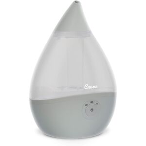 CRANE - 0.5 Gal. Droplet Ultrasonic Cool Mist Humidifier - Gray CRANE - 0.5 Gal. Droplet Ultrasonic Cool Mist Humidifier - Gray