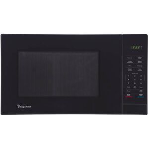 Magic Chef - 1.1-Cu. Ft. 1,000-Watt Digital Touch Countertop Microwave - Black Magic Chef - 1.1-Cu. Ft. 1,000-Watt Digital Touch Countertop Microwave - Black