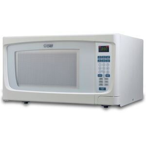 Commercial Chef - Countertop Microwave Oven 1.6 Cu. Ft. 1000W - White Commercial Chef - Countertop Microwave Oven 1.6 Cu. Ft. 1000W - White