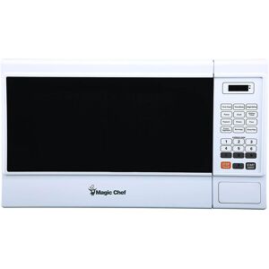 Magic Chef - MCM1310W 1000 Watt 1.3 Cubic Foot Microwave with Digital Touch - White Magic Chef - MCM1310W 1000 Watt 1.3 Cubic Foot Microwave with Digital Touch - White