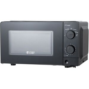 Commercial Chef - Countertop Microwave Oven 0.6 Cu. Ft. 600W - Black Commercial Chef - Countertop Microwave Oven 0.6 Cu. Ft. 600W - Black