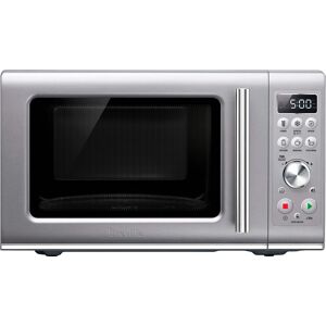 Breville - the Compact Wave Soft Close 0.9 Cu. Ft. Microwave - Silver Breville - the Compact Wave Soft Close 0.9 Cu. Ft. Microwave - Silver