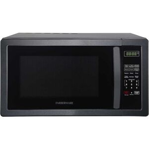 Farberware - Classic 1.1 Cu. Ft. Countertop Microwave Oven - Black Stainless Steel Farberware - Classic 1.1 Cu. Ft. Countertop Microwave Oven - Black Stainless Steel