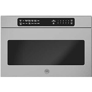Bertazzoni - 2.0 Cu. Ft. Built-In Microwave Drawer with 11 power levels, it has useful preset popcorn, defrost & keep warm functions - Stainless Steel Bertazzoni - 2.0 Cu. Ft. Built-In Microwave Drawer with 11 power levels, it has useful preset popcorn, defrost & keep warm functions - Stainless Steel