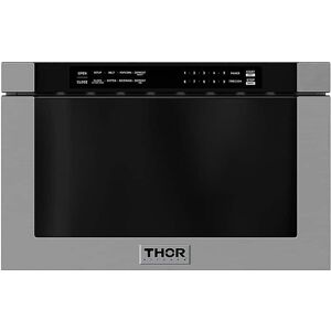 Thor Kitchen - 1.2 Cu. Ft. Built-In Microwave Drawer - Stainless Steel Thor Kitchen - 1.2 Cu. Ft. Built-In Microwave Drawer - Stainless Steel