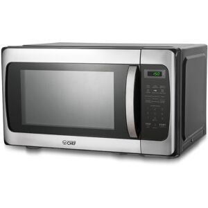 Commercial Chef - 1.1 Cu Ft Microwave with 10 Power Levels - Stainless Steel Commercial Chef - 1.1 Cu Ft Microwave with 10 Power Levels - Stainless Steel