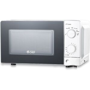 Commercial Chef - Countertop Microwave Oven 0.6 Cu. Ft. 600W - White Commercial Chef - Countertop Microwave Oven 0.6 Cu. Ft. 600W - White