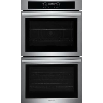 Frigidaire - 30" Built-In Double Wall Oven with Convection Bake and Air Fry - Stainless Steel Frigidaire - 30" Built-In Double Wall Oven with Convection Bake and Air Fry - Stainless Steel