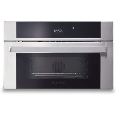30” Viking RVL Collection 1.4 cu. ft. Built-In Single Electric True Convection Steam Oven - Stainless Steel 30” Viking RVL Collection 1.4 cu. ft. Built-In Single Electric True Convection Steam Oven - Stainless Steel
