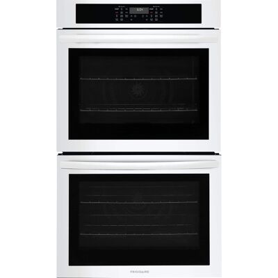Frigidaire - 30" Built-In Double Wall Oven with Convection Bake and Air Fry - White Frigidaire - 30" Built-In Double Wall Oven with Convection Bake and Air Fry - White