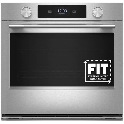 KitchenAid - 30 inch Smart Built-In Single Electric Wall Oven with Intelligent Cooking Camera - Stainless Steel KitchenAid - 30 inch Smart Built-In Single Electric Wall Oven with Intelligent Cooking Camera - Stainless Steel