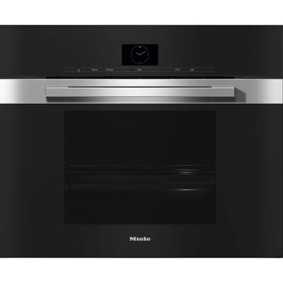 Miele - DGC 7640 AM 24" PureLine Combi-Steam Oven with DirectSensor Controls and DualSteam Technology - Stainless Steel Miele - DGC 7640 AM 24" PureLine Combi-Steam Oven with DirectSensor Controls and DualSteam Technology - Stainless Steel